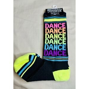 NWT Neon Dance Unisex Fun Novelty Socks One Size